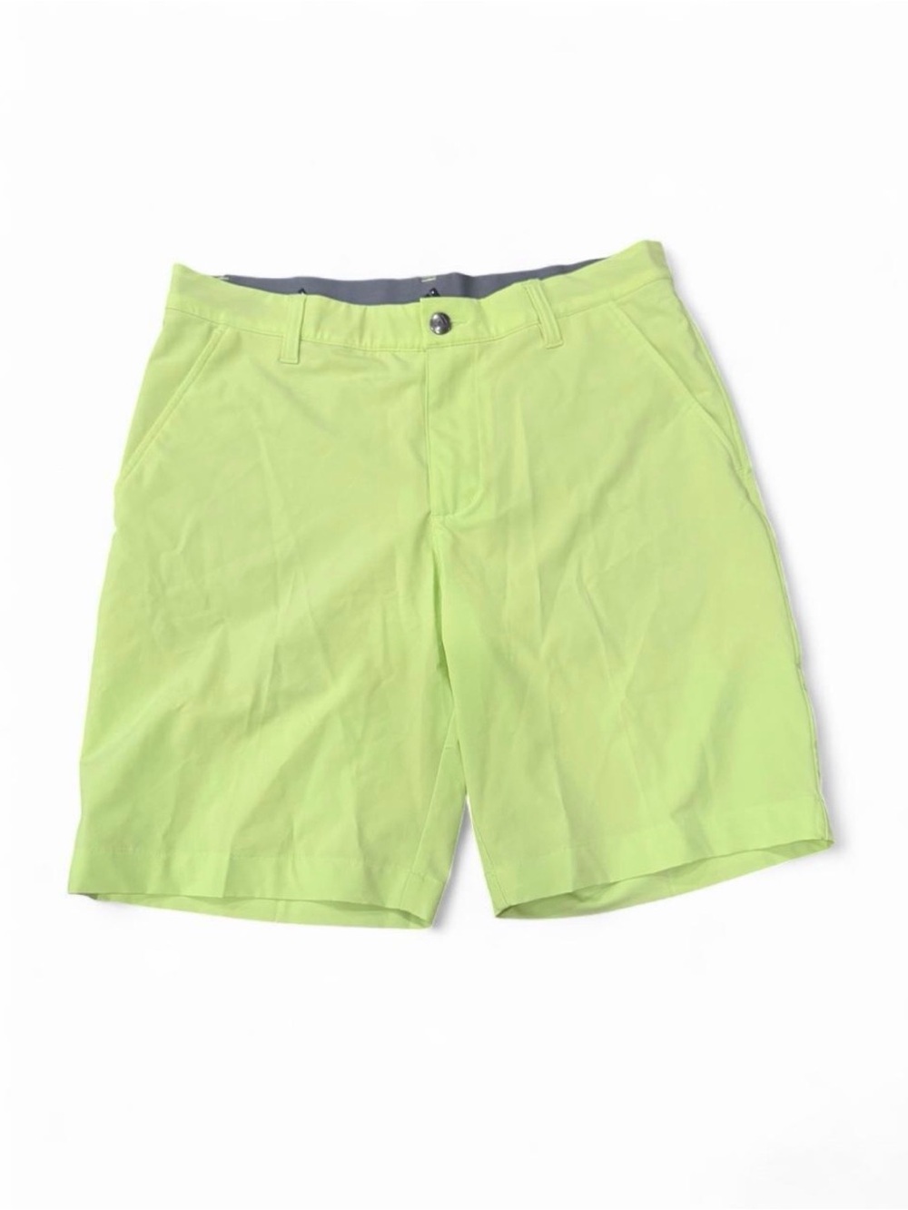adidas Neon Lime Men's Golf Shorts